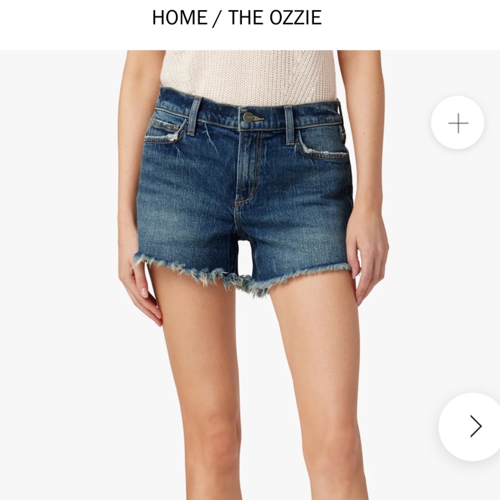 JOE’s THE OZZIE MID RISE 4" SHORT // VINTAGE STRETCH // FRAY HEM // YOU WISH 27